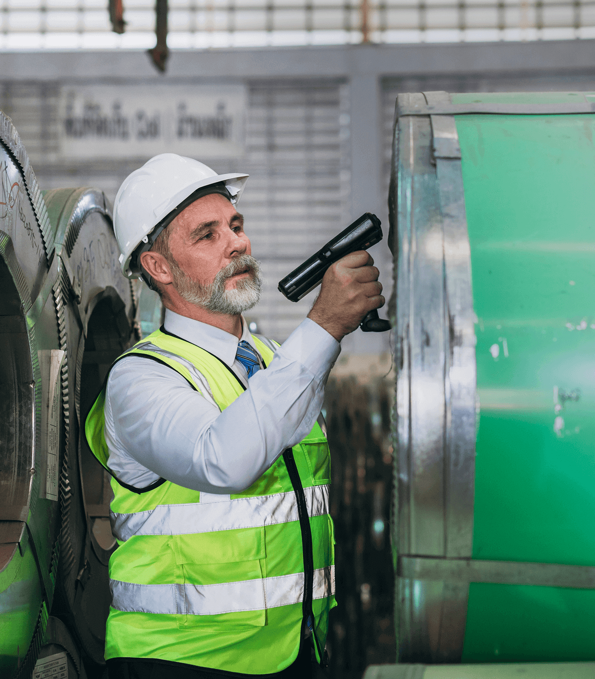 industrial worker inspecting and check up machine 2025 03 14 19 32 52 utc