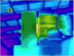 motor front bearing overheating